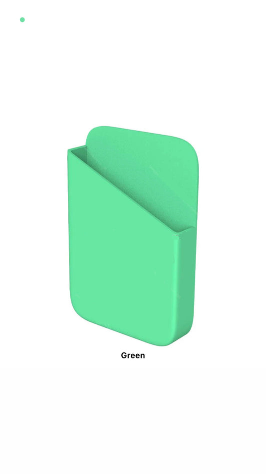 Green phone case holder