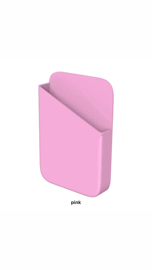 Pink phone case holder