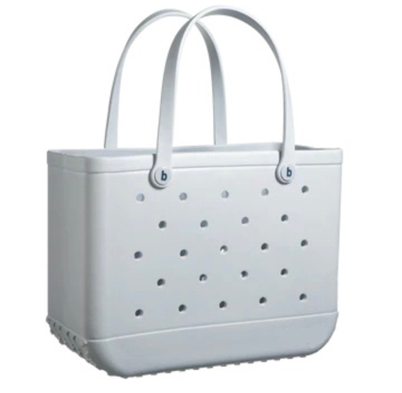 Large white summer buckets bag+ large transparent inner bag+ 3Free pins