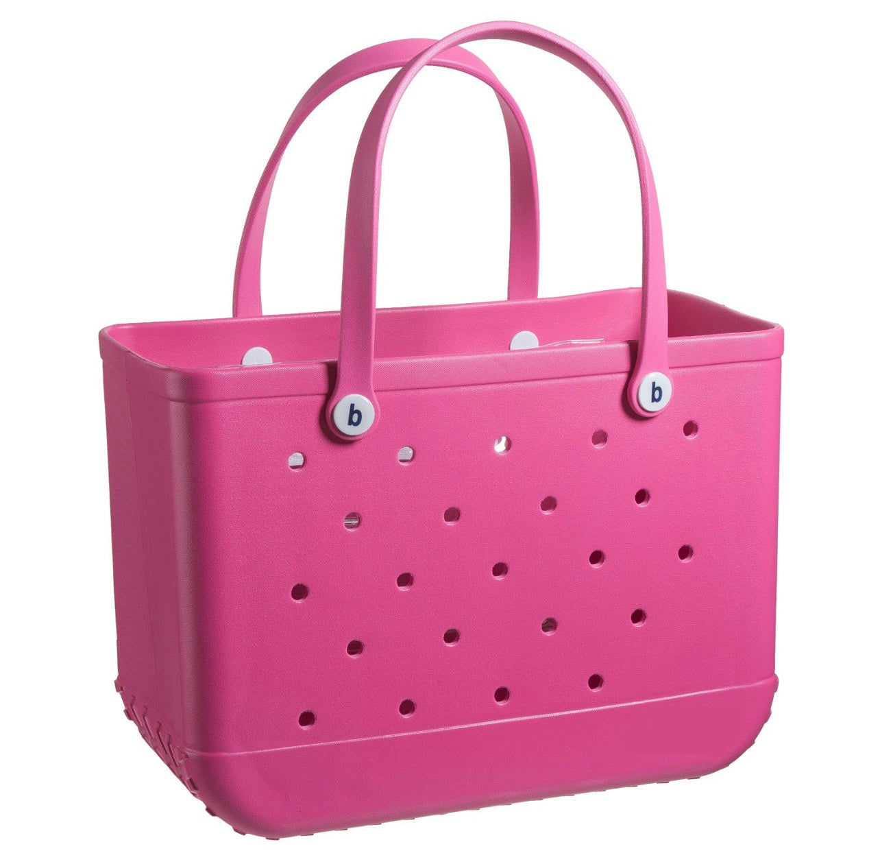 Large pink summer buckets bag+ large transparent inner bag+ Free portable sunscreen applicator