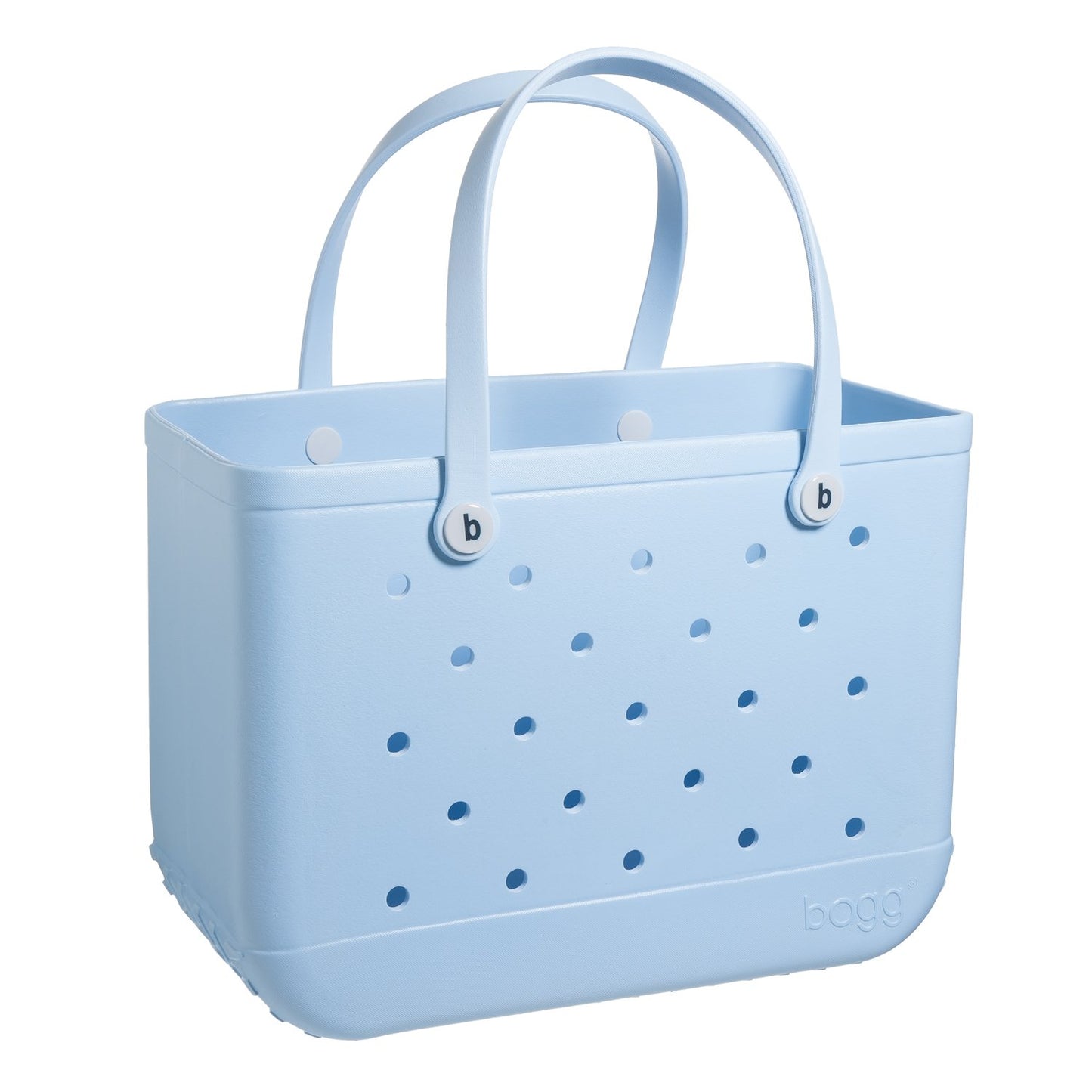 Medium blue summer buckets bag+ large transparent inner bag + Free portable sunscreen applicator