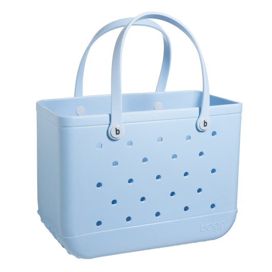 Large blue summer buckets bag+ large transparent inner bag