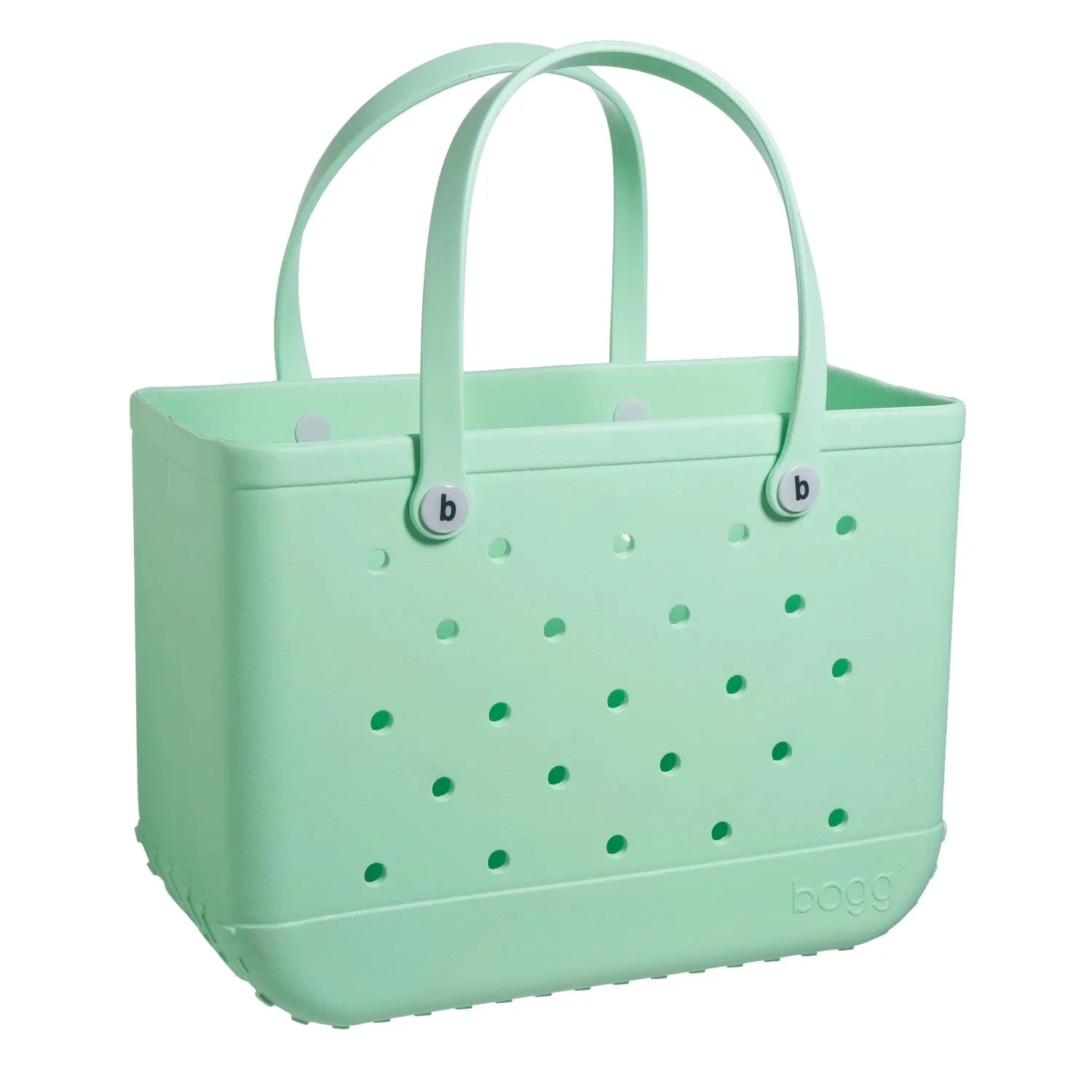 Medium green summer buckets bag+ large transparent inner bag+ Free portable sunscreen applicator