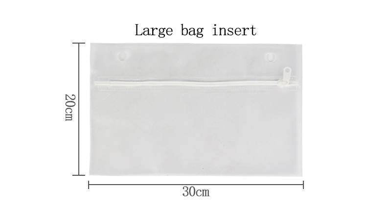 Transparent inner bag